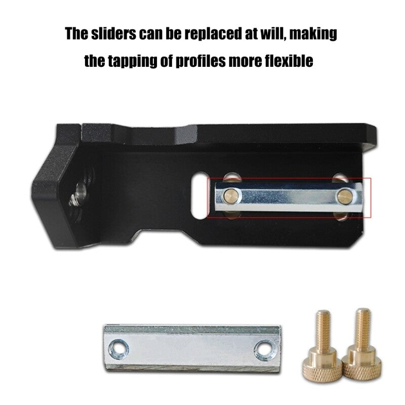 ya 17 Ergonomic Aluminum Tapped Guide For Enhances Stability In DIY Furniture Making