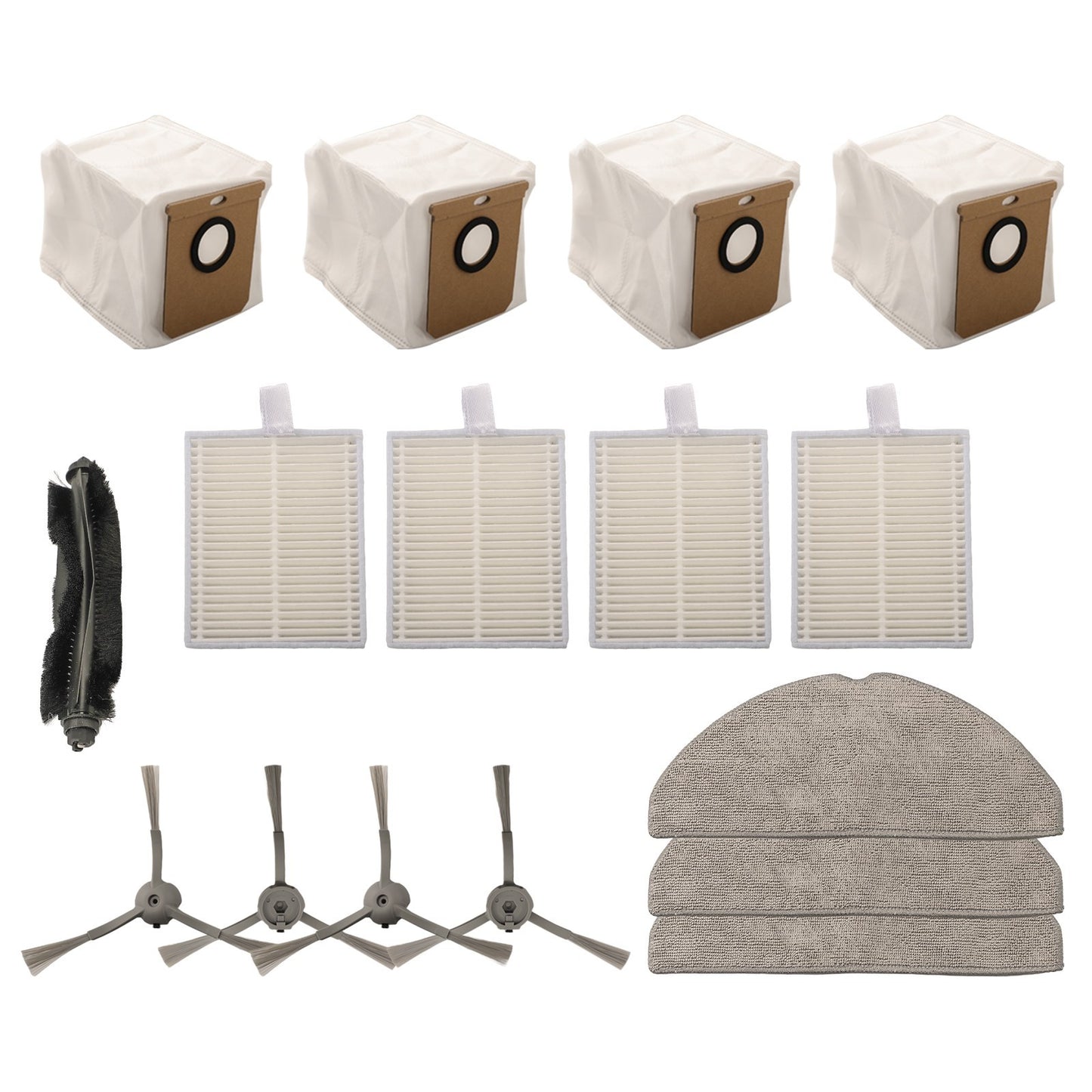 ya 25 For L60/L50 Series Robot Vacuum Cleaner Mainte nce Pack Brushes Mop Cloths