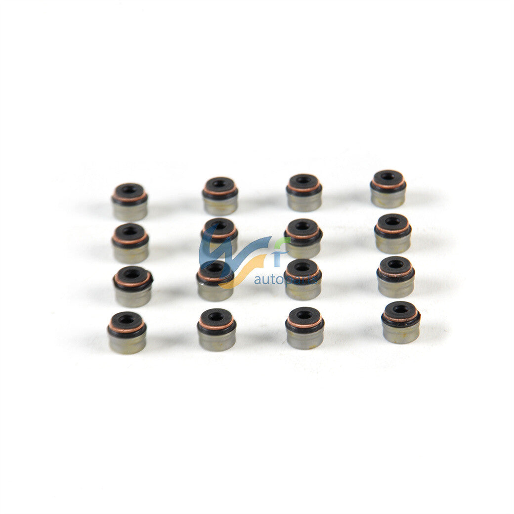ya 3 6.25.3 16pcs 6mm Valve Stem Seals Fit for VW for Golf for Passat for Tiguan for Audi for A4 CAEB