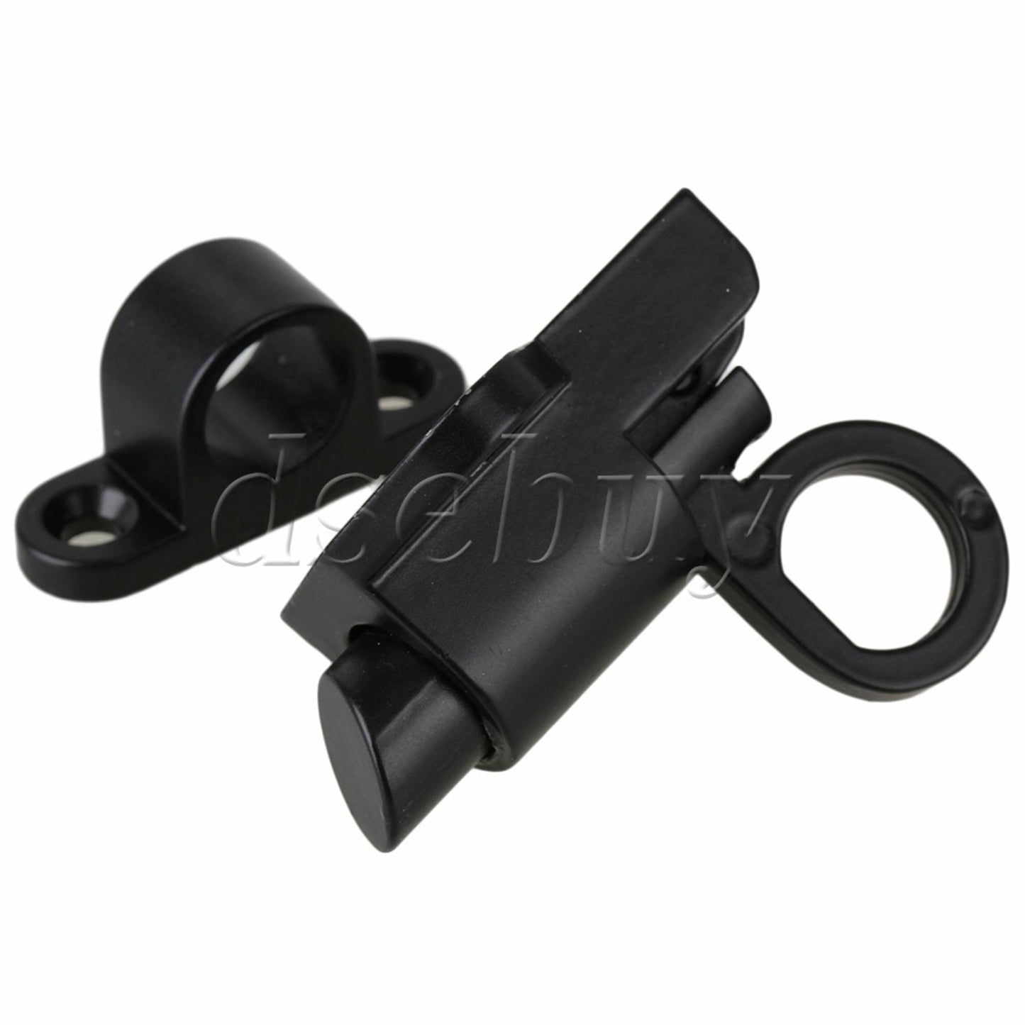 ya 14 2 Pieces Black Self Closing Latch Bolt Furniture Accessories for Door Hardware