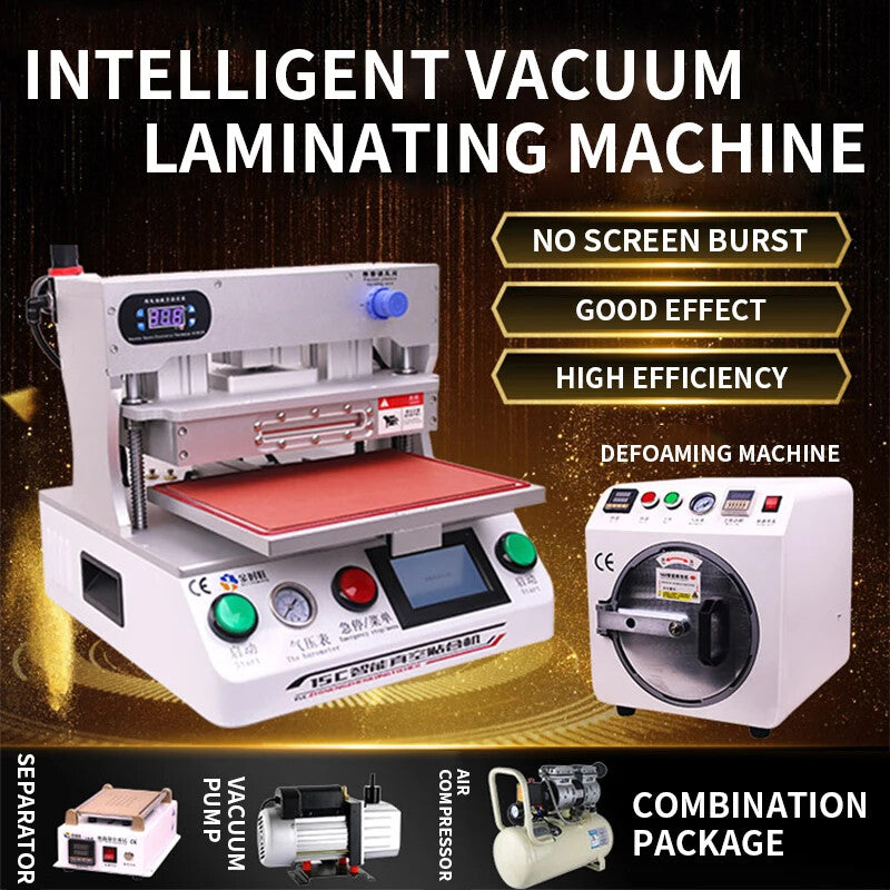 15 Inch Screen Press Machine, Vacuum Film Machine, Screen Automatic Repair