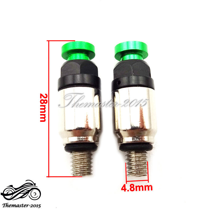 ya 4 6.17.2 Front Fork Air Bleeder Valves For Motocross Dirt Bike KX 250F 450F KXF250 KXF450