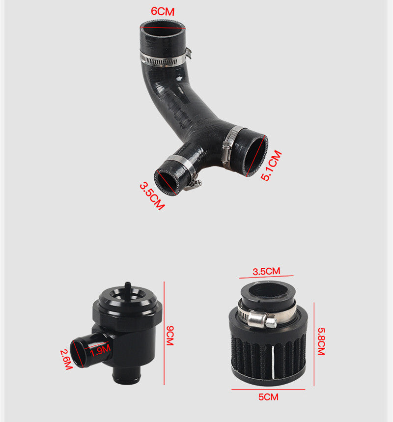 ya 1 8.5.2 Turbo Valve Kit for Can-Am Maverick 2020 - 2022 X3 R & RR XRS XRC XMR X for DS