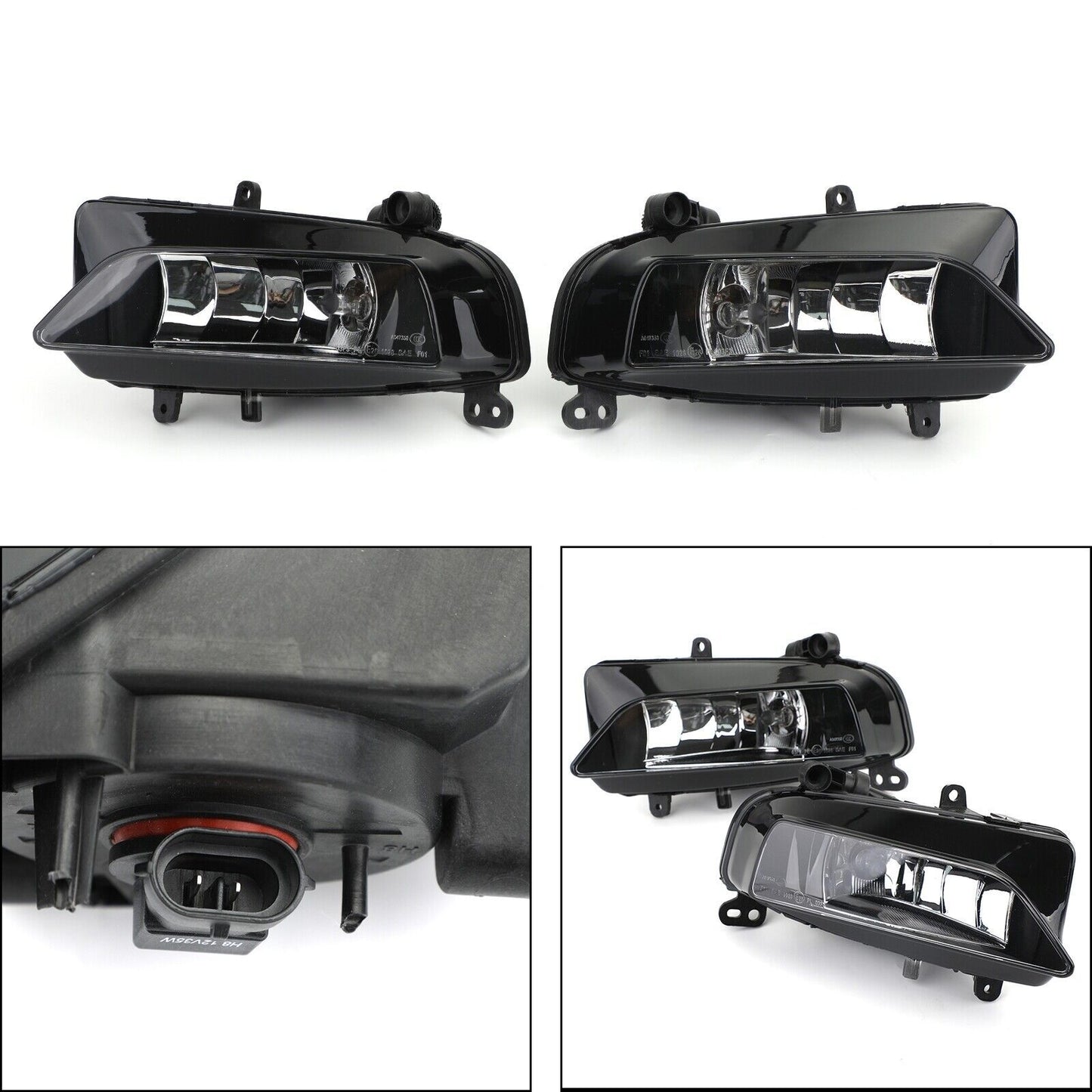 ya 1 8.5.1 Pair Front Light Halogen Fog Lamp for AUDI S5 2013 2014 2015 2016 A5-S Line U1