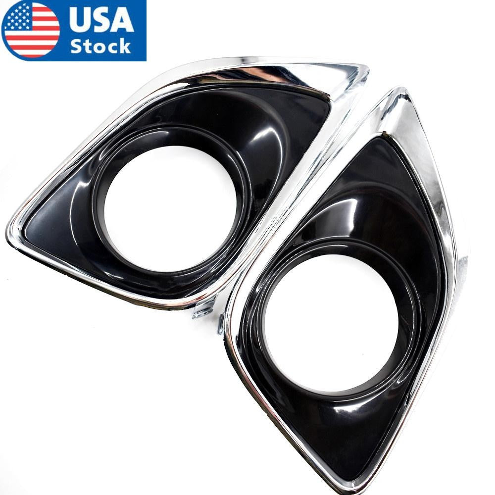 ya 13 5.27.2 Pair Car Fog Light Lamp Bumper Cover Insert RH LH for Toyota Venza 2013-2016