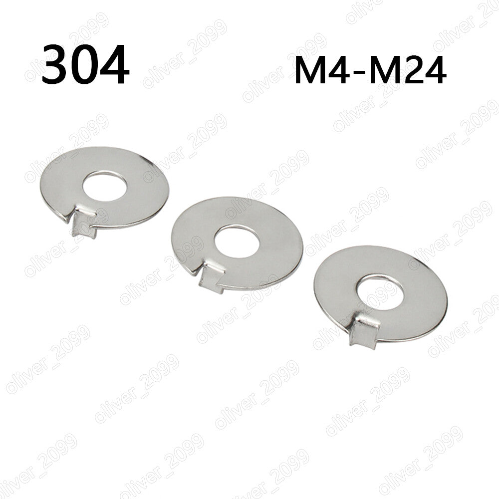 304 Stainless Steel External Tab Washers M4 M5 M6 M8 M10 M12 M14 M16 M18 M20 M24