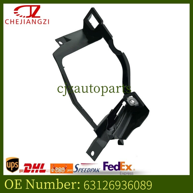 ya 1 7.4 Headlight Mounting Brackets Left Protective Holders for BMW E60 E61 63126936089