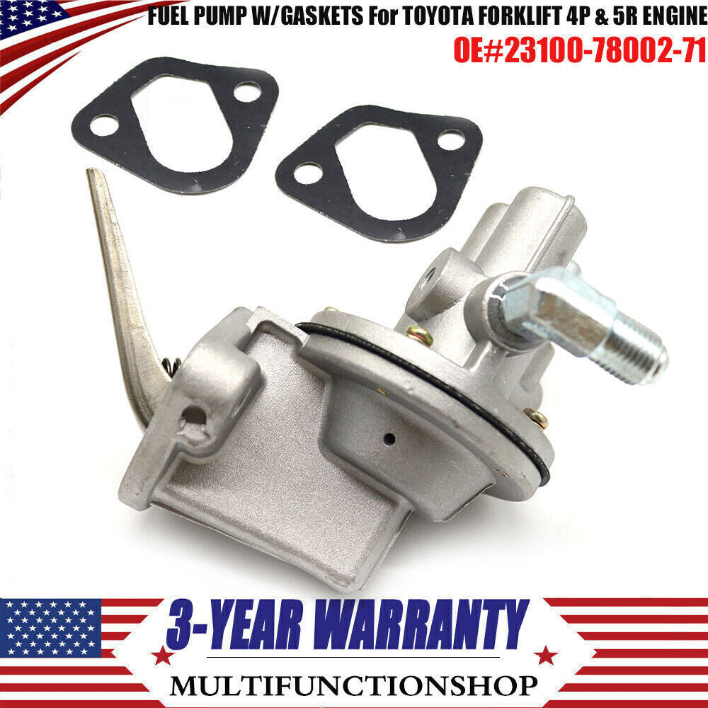 ya 27 7.2 Fuel Pump W/ Gasket 23100-78002-71 for Toyota Forklift 4P and 5R Engine Parts US
