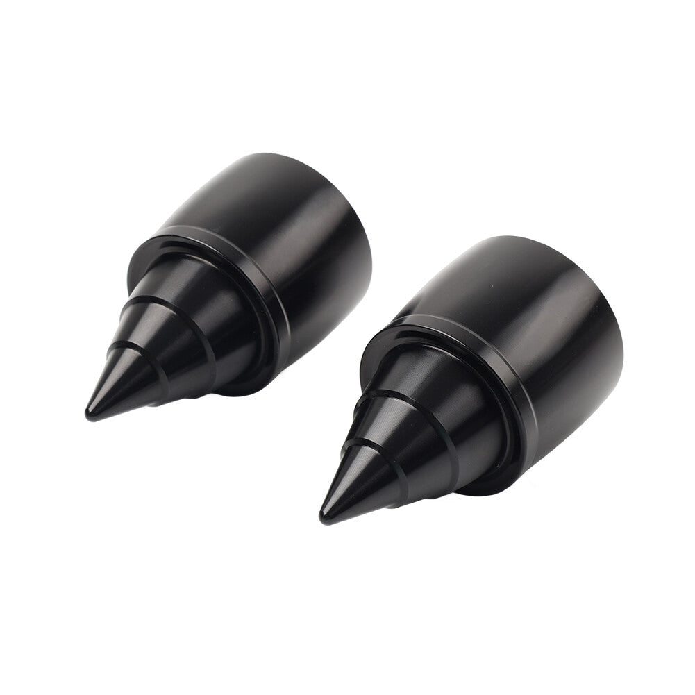 ya 5 8.7 CNC Front Axle Cap Nut Covers for Harley Touring Road Glide Dyna FXD Street