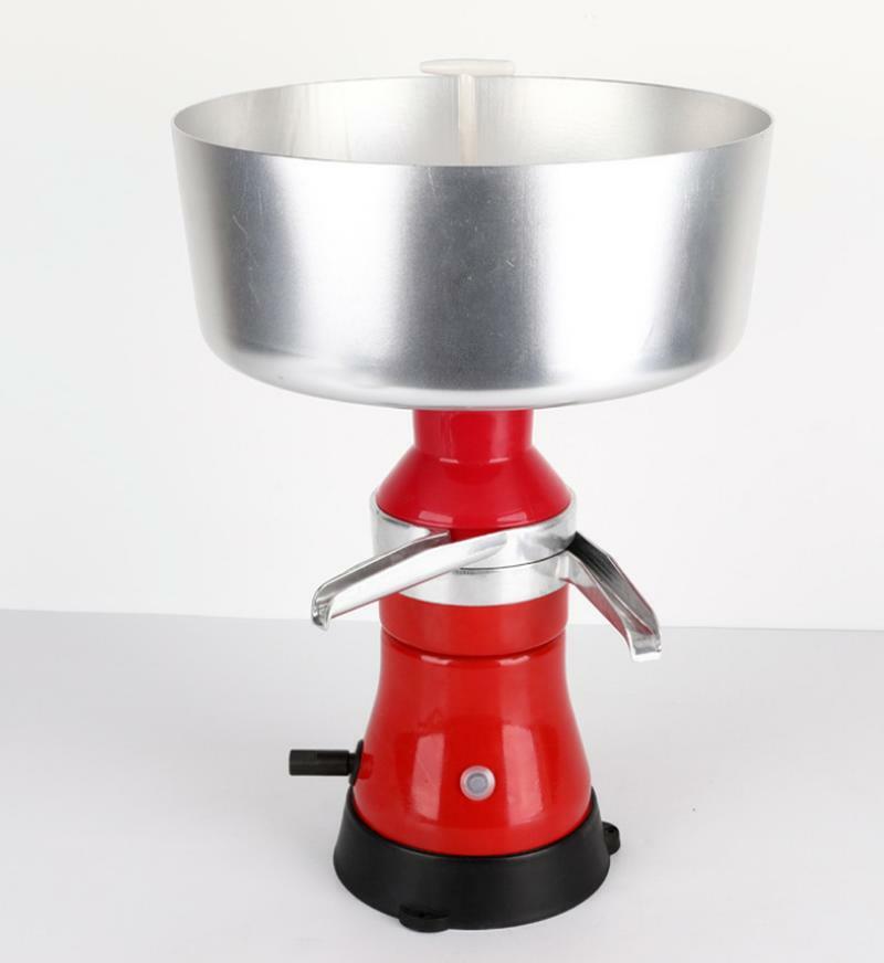 110V/220V Fresh Milk Cream Electric Centrifugal Separator Metal 80L/h