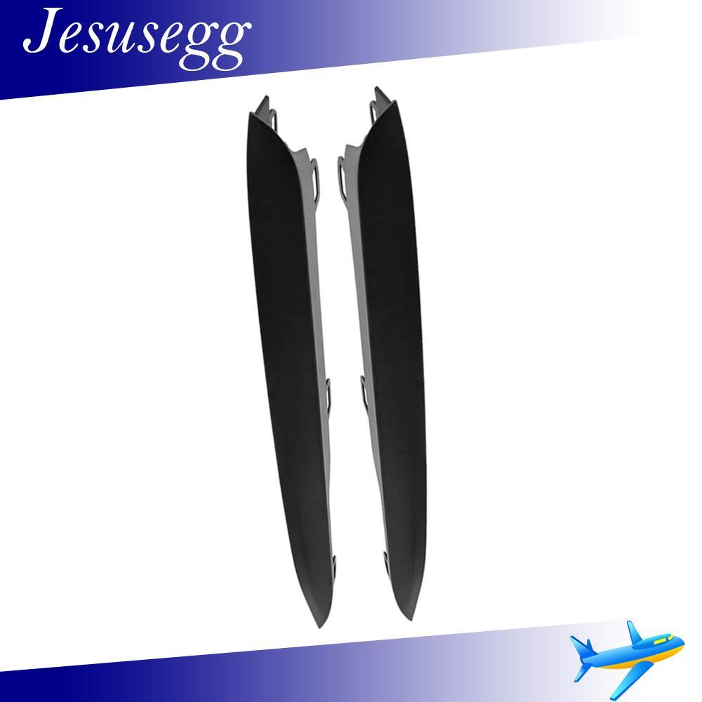 ya 27 6.18.2 2Pcs For 2016-2018 3-Series F30 F31 Front Left+Right Side Bumper Grille Molding