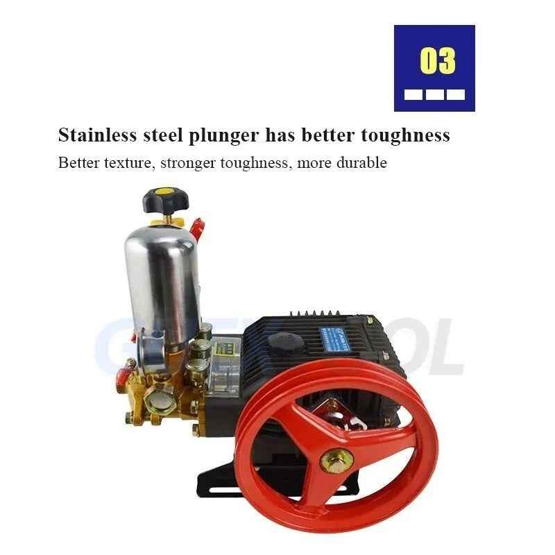 ya 17 Pesticide Sprayer Large Flow Triplex Pump Type 26 High Pressure Orchard Sprayer