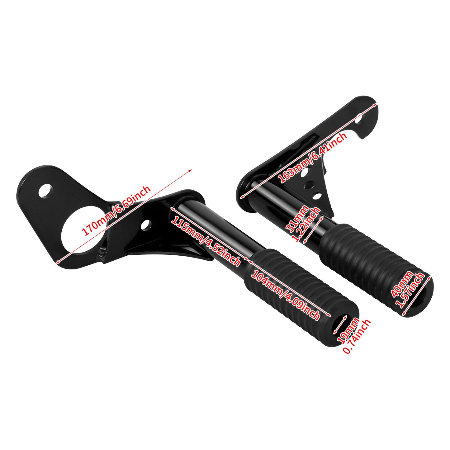 ya 5 8.7 Rear Highway Passenger Foot Pegs Crash Bar for Harley Softail Low Rider 18-2023