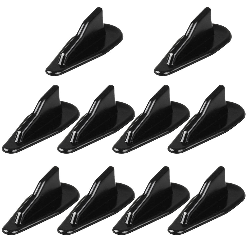 ya 3 6.25 10 Pcs Auto Car Fin Shark Style Roof Bumper Empennage Body Diffuser Fins Car