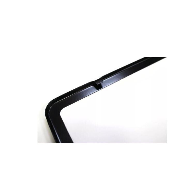 ya 1 8.5.4 1 Piece Car Flat License Plate Frame Cover Front Hood Rear Trunk Clear for Genesis