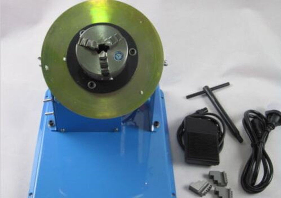 2-18RPM 10KG Light Duty Welding Turntable Positioner with 80mm Chuck 110V/220V b