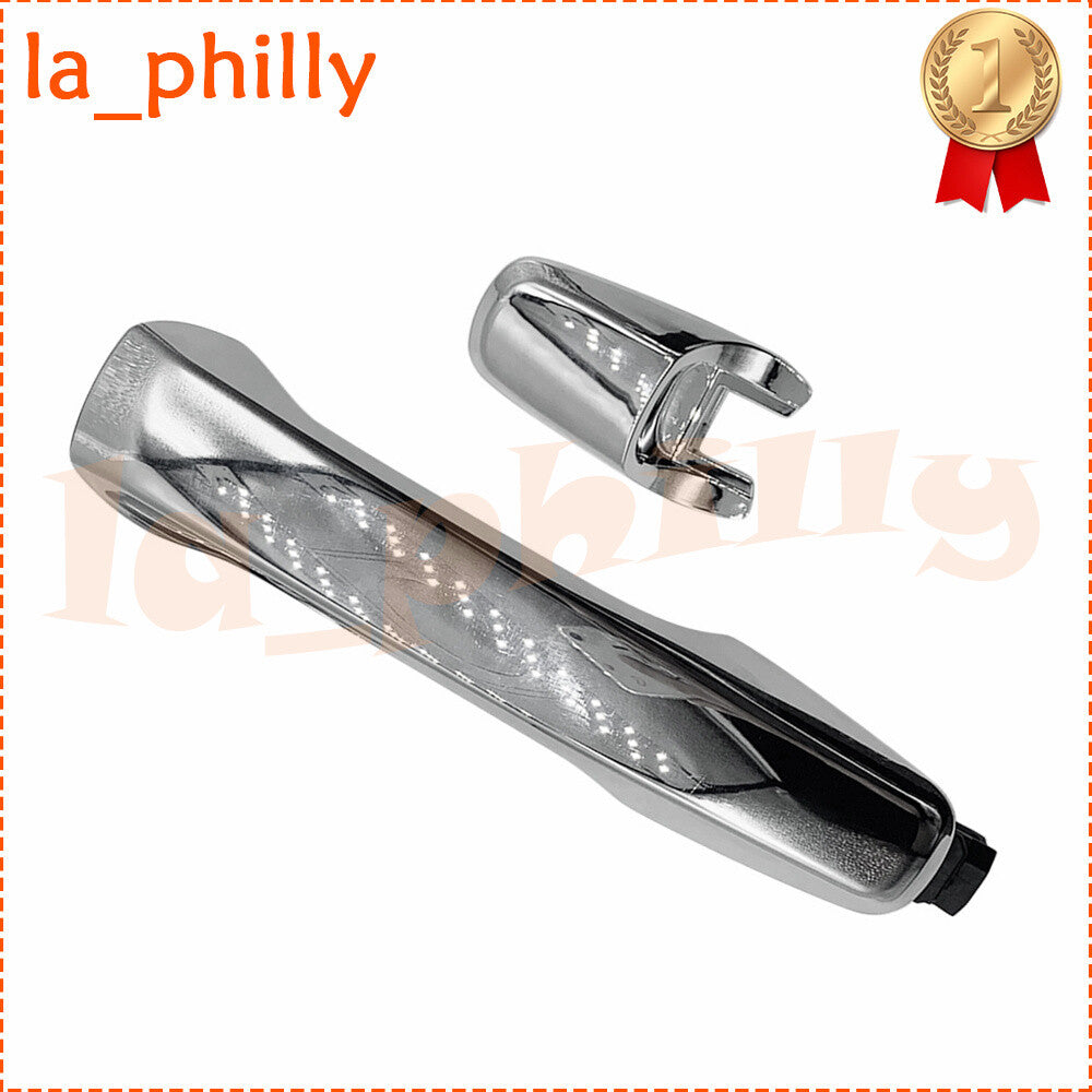 ya 13 5.27 Front/Rear Exterior Outside Door Handle Chrome Fit for 11-17 for Ford Explorer Edge