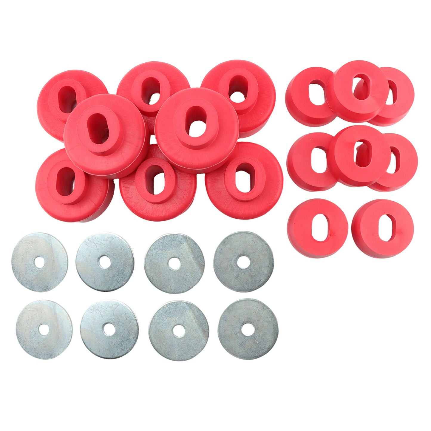 ya 4 6.17 For 1999-2014 for Chevy for Silverado & for Sierra 2WD/4WD Body Cab Mount Bushing Kit 7-141