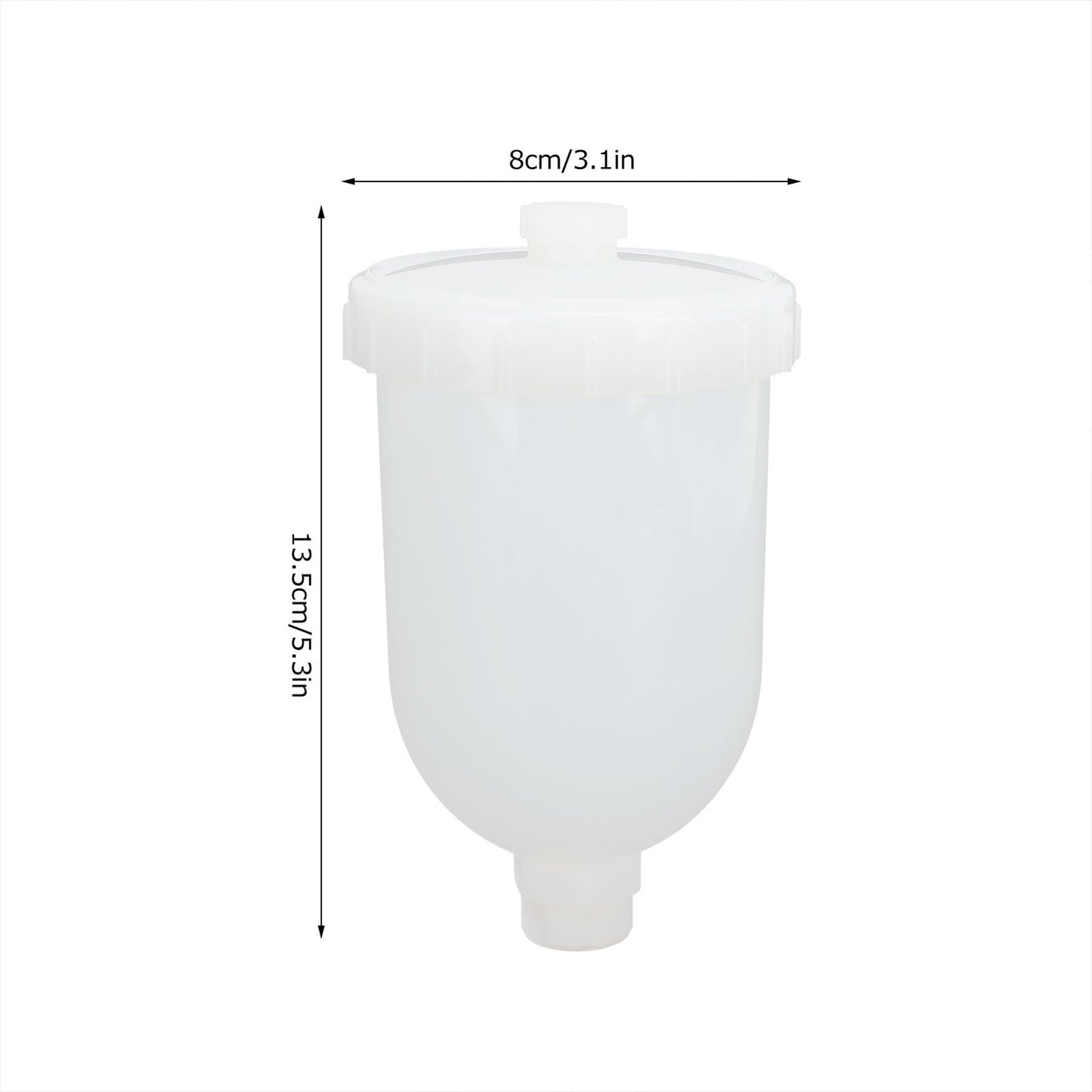 ya 26 300ml Upper Plastic Spray s Cup Replacement Pot Container With 15mm