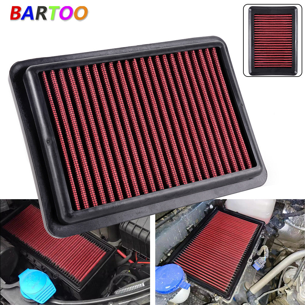 ya 12 5.22 33-5027 High-Flow Replacement Panel Air Filter For Jazz HR-V Fit Vezel 1.3L-1.5L