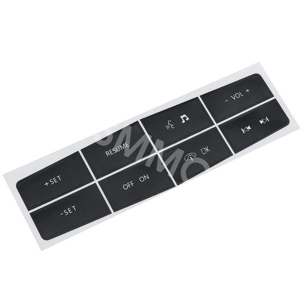 ya 13 Car Steering Wheel Switch Control Button Decals Fit for Ford for Mustang 2010-2012