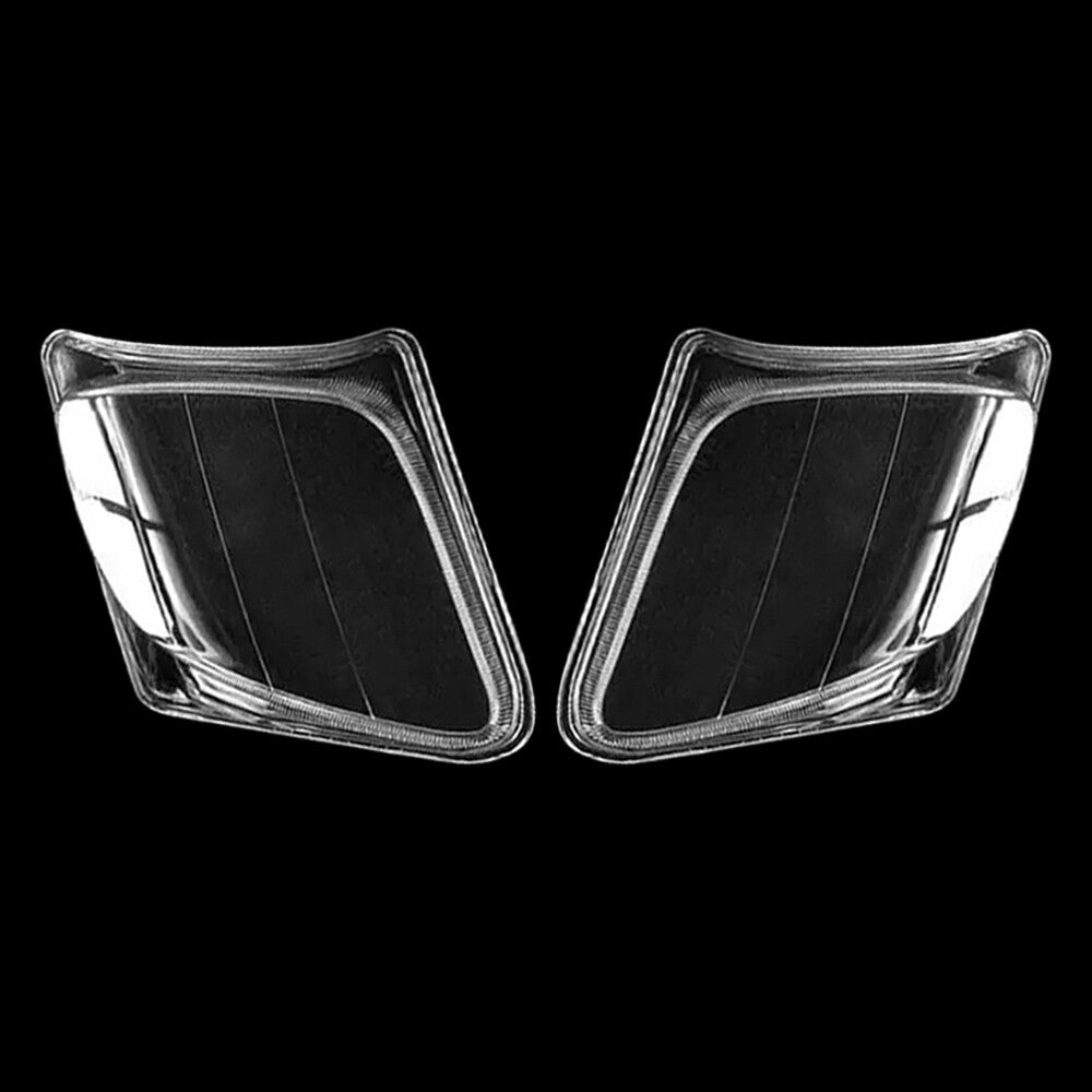 ya 13 5.27.2 2Pcs Front Inner Headlight Lens Housing Clear Left+Right For LX470 1998-2007