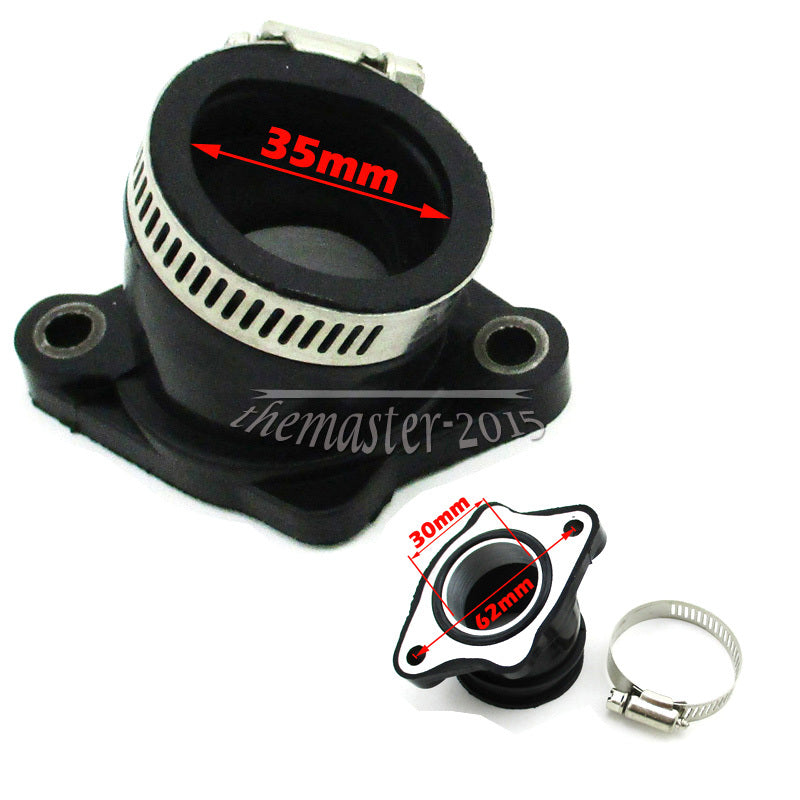 ya 4 6.17 Upgrade 30mm Carburetor Intake Manifold For 200cc 250cc Dirt Bike ATV Quad Buggy