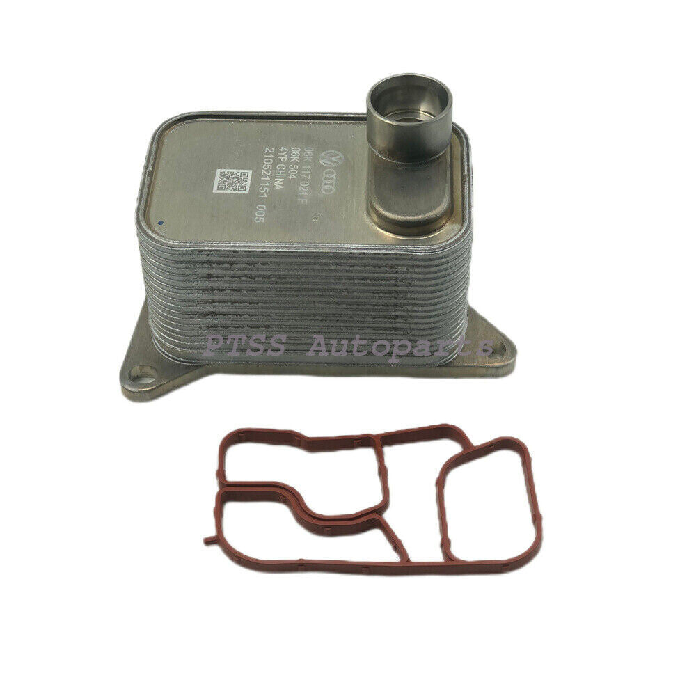 ya 5 6.15 OE Oil Cooler 06K117021K with Gakset for VW for JETTA for Golf for Audi A4 A5 Q5 2.0T 1.8T