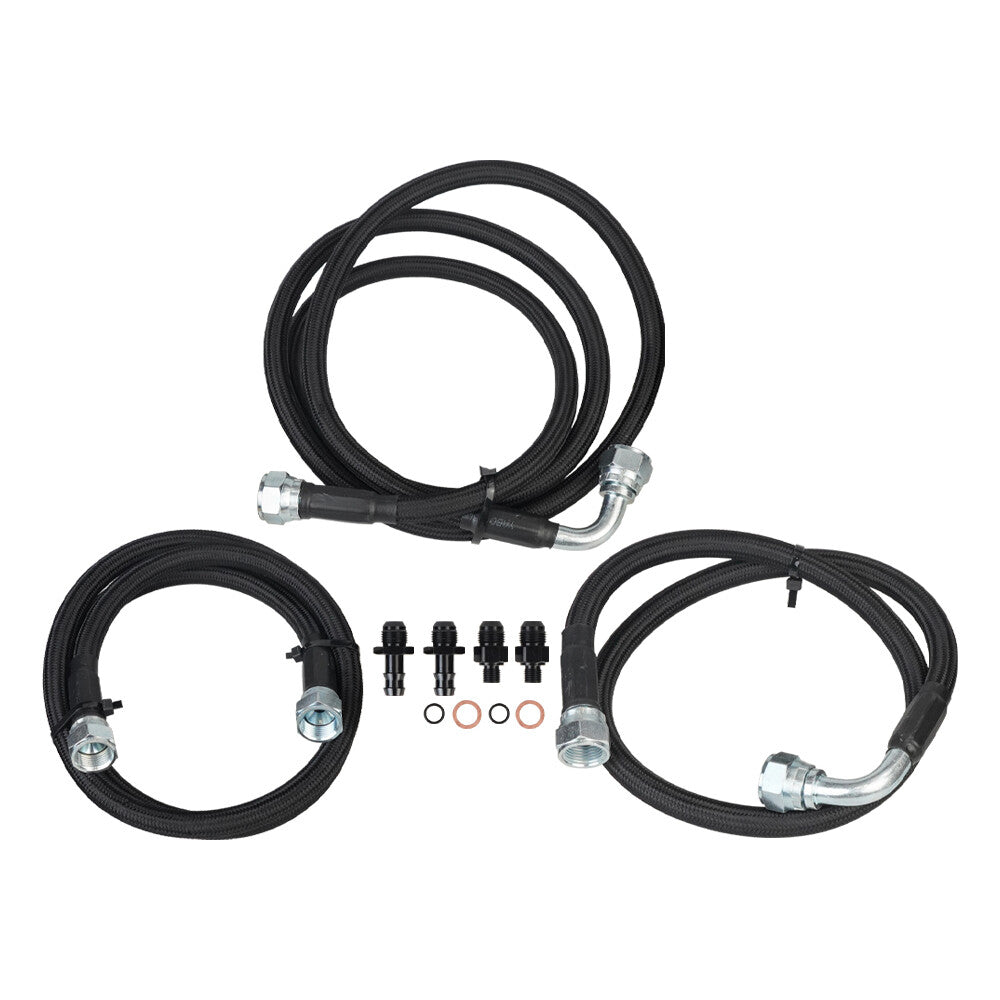 ya 1 8.5.1 Transmission Cooler Hose Line Kit 48RE For 2003 - 2007 for Dodge for Ram 2500 3500 5.9L