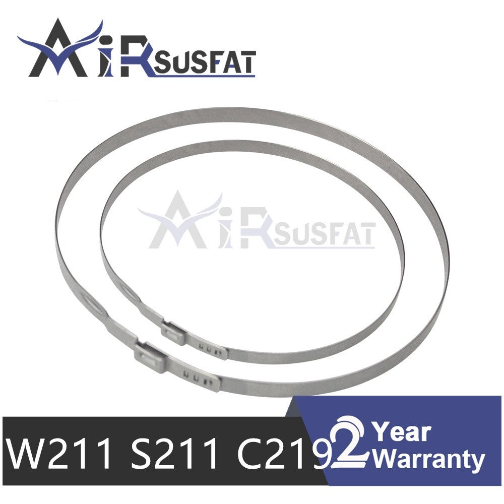 ya 1 8.5.2 2 Front Air Suspension Shock Dust Cover Boot Kits for Mercedes W211 S211 RWD/AWD