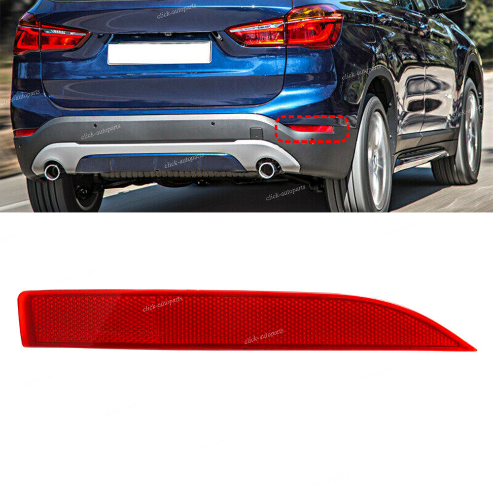 ya 27 6.18 Rear Right Bumper Reflector Lens Light Lamp Cover for BMW X1 F48 F49 14 15 16 17