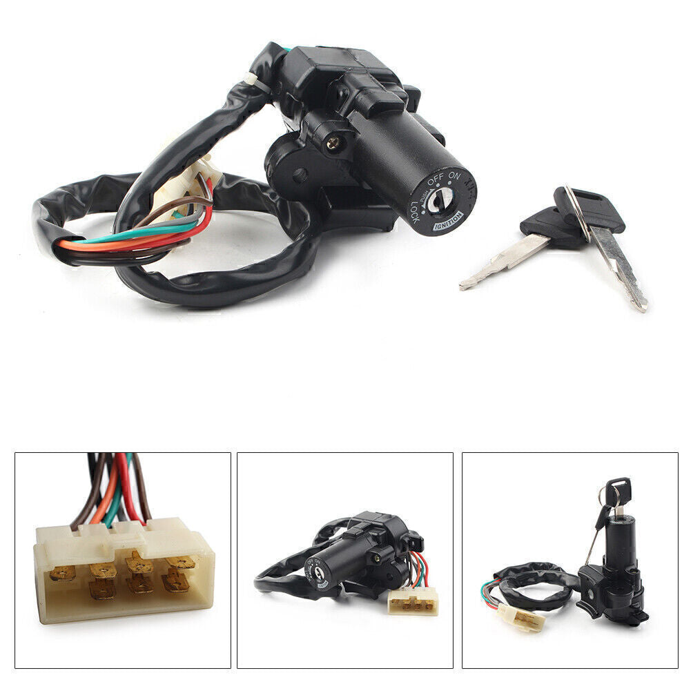 ya 1 7.4 Ignition Switch Lock Set for SEAT Lock Fit for Kawasaki EX250 250R EX300 300
