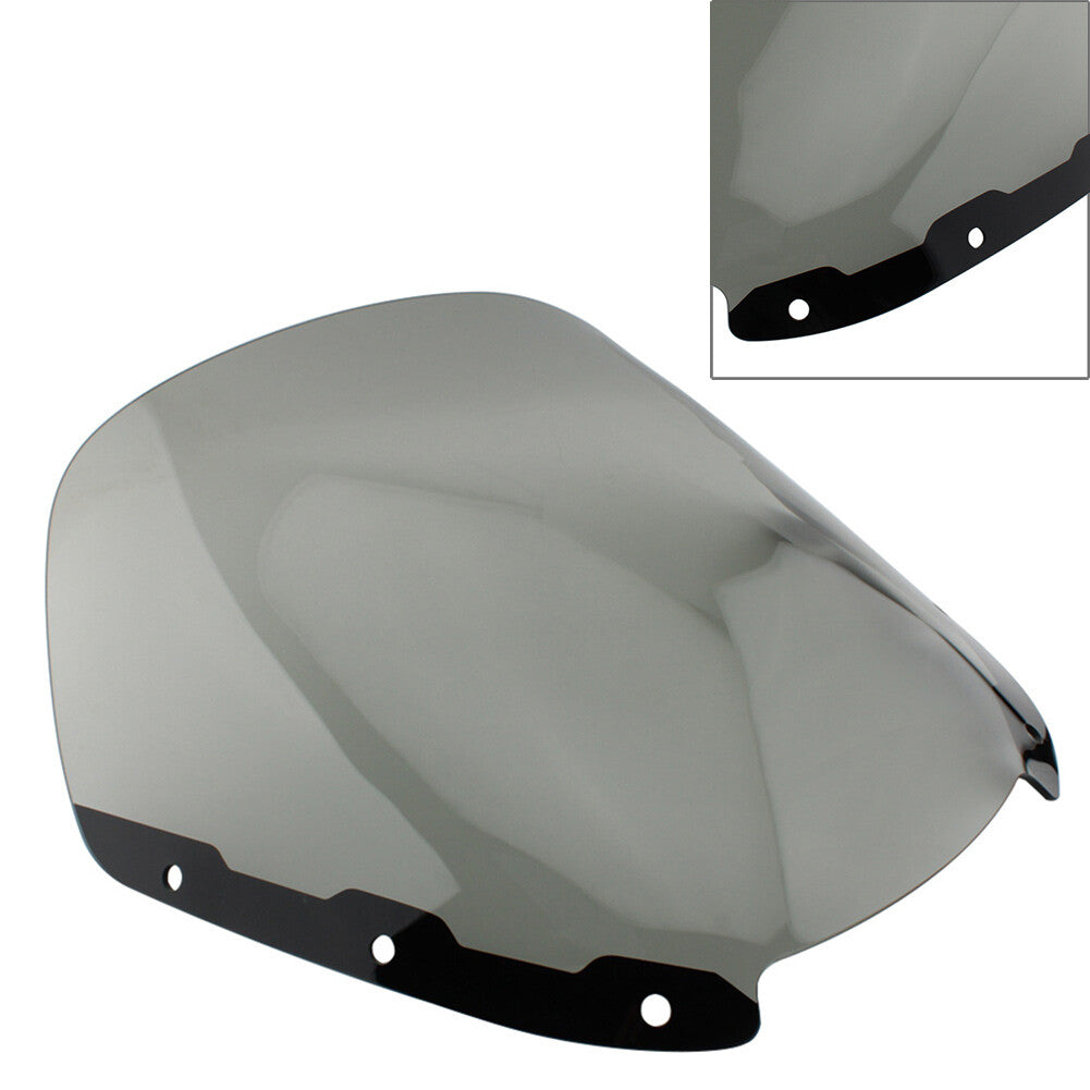 ya 4 6.21 1 set Gray Windshield for BMW R18 Bagger R18 Trans Windscreen Plastic