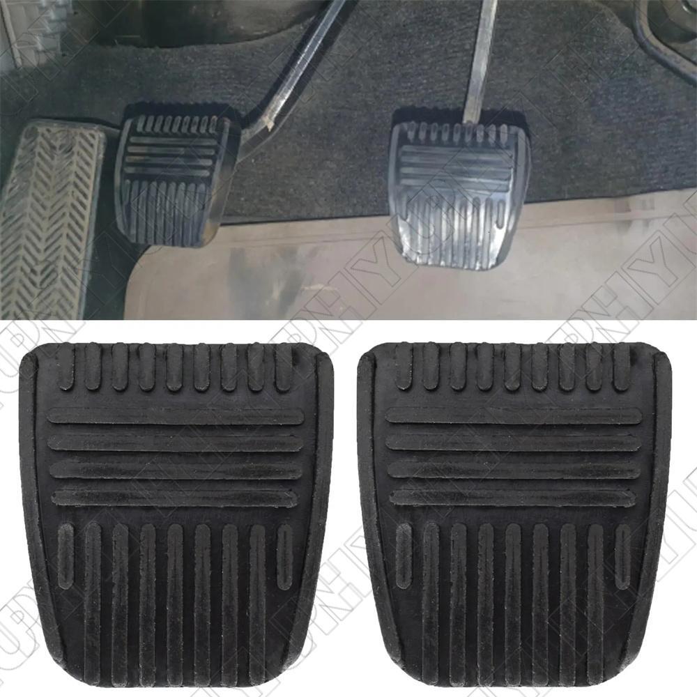 ya 9 6.5.2 2Pcs Clutch / Brake Pedal Pad Cover 3132114010 for Toyota Pickup Truck 1979-1985