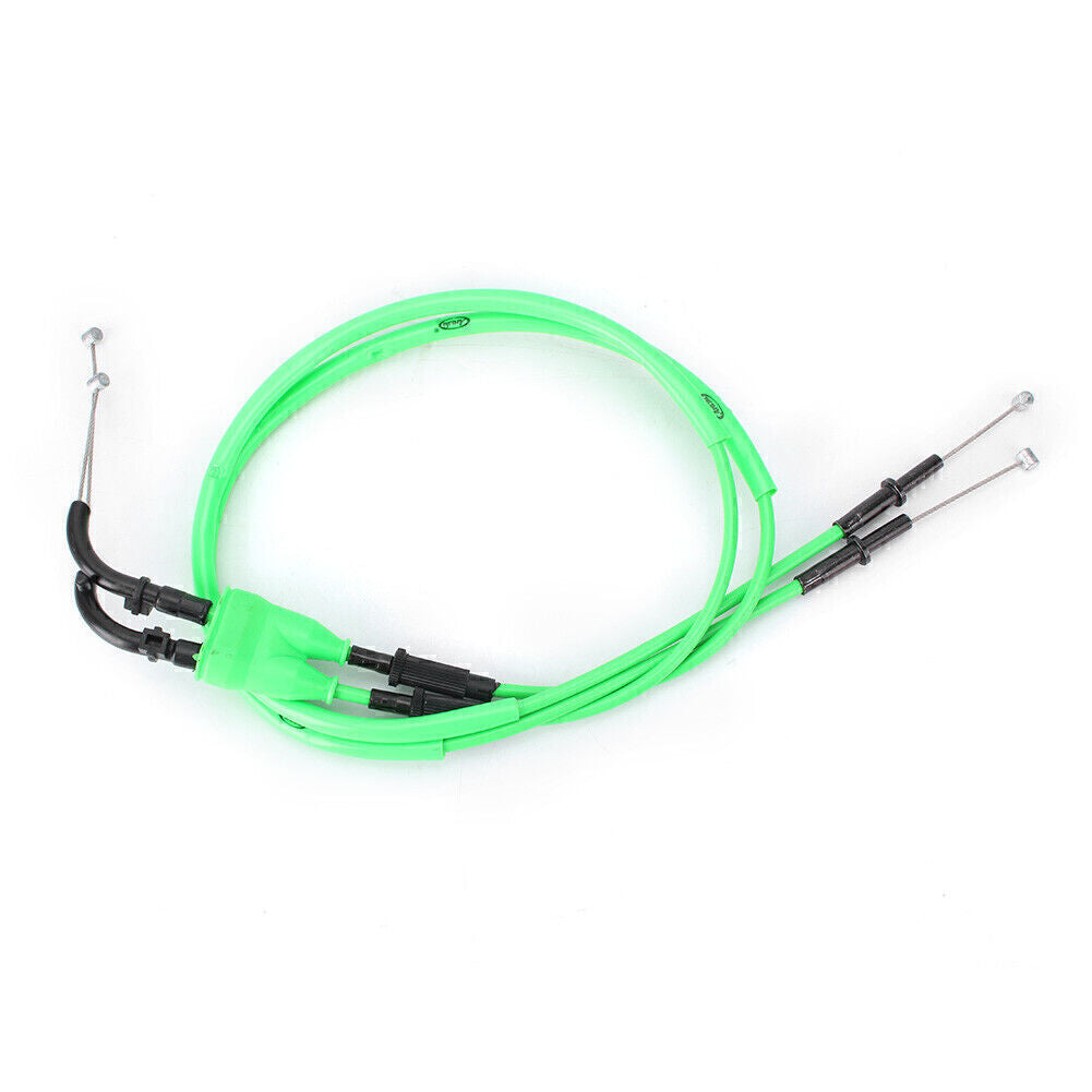 ya 5 8.7 for Kawasaki ZX-6R 2009-2016 2x Motorcycle Throttle Cable Accelerator Wire