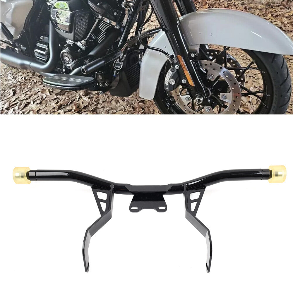 ya 27 7.20 Front Engine Guard Crash Bars for Harley Touring Road Street Gilde 2014-2024 14