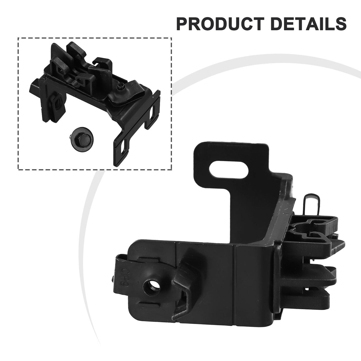 ya 5 8.7 Black Mount Bracket for Ford For Edge 15 18 & For MKX 16 18 Size as Shown