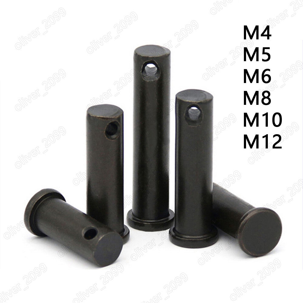 Steel Clevis Pins With Head M4 M5 M6 M8 M10 M12