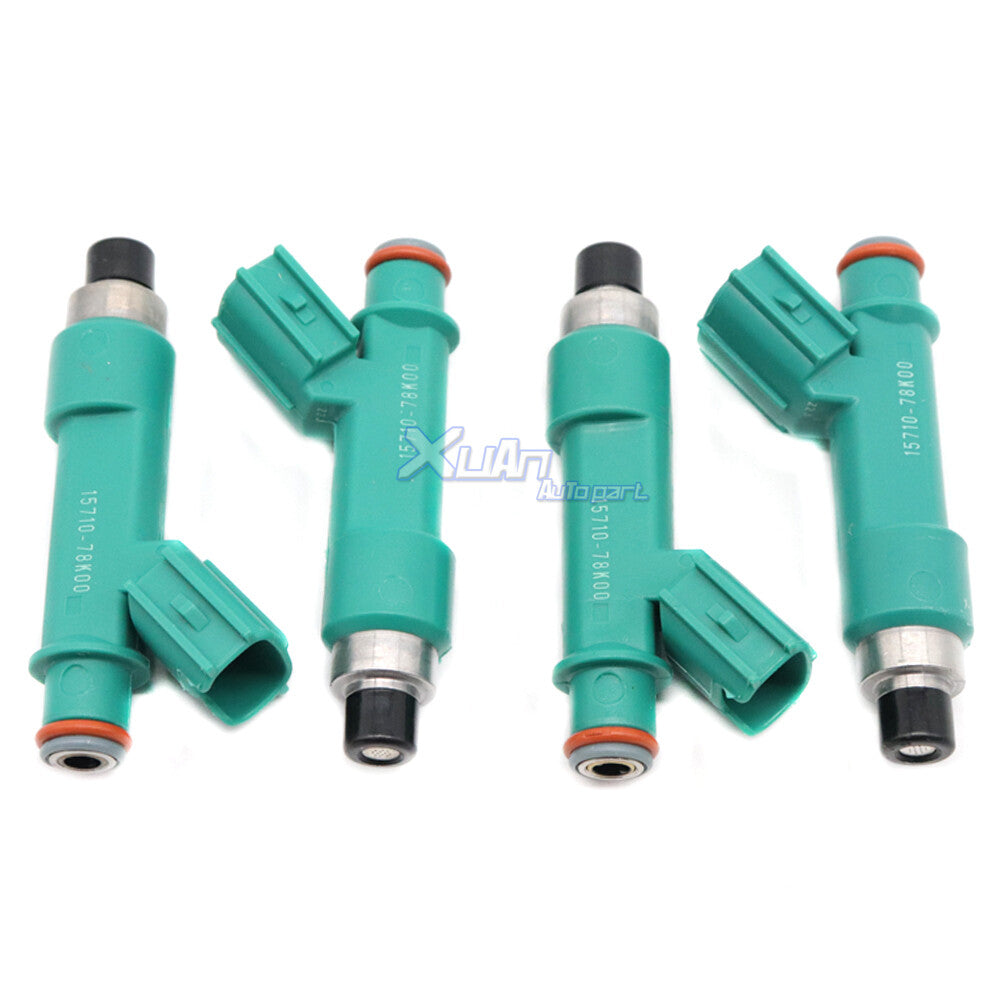 ya 1 8.5.2 4x Fuel Injector 15710-78K00 for Suzuki Grand Vitara Kizashi 2.4L L4 2009-2013