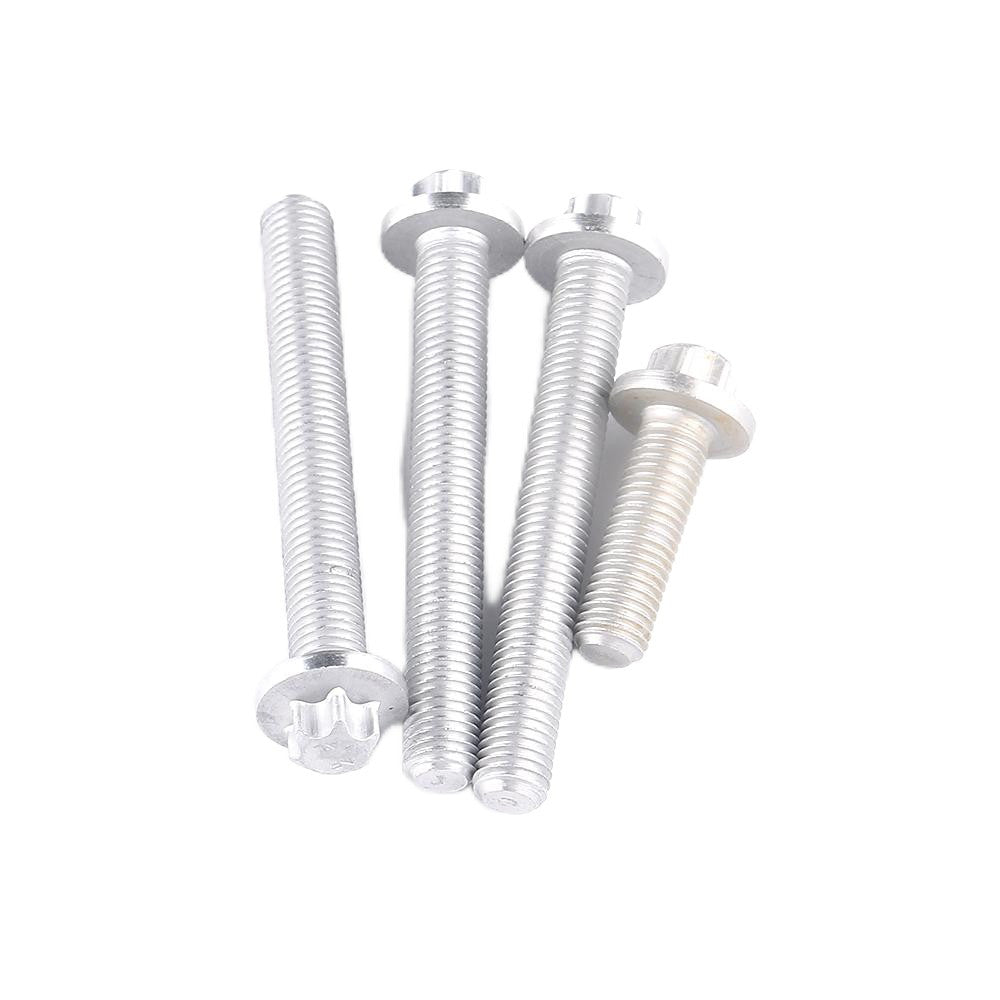 ya 5 8.7 Set of 4 Cylinder Head Bolt For 1' E87 3' E90 E91 5' E60 E61 6' E63 7' E65 E66