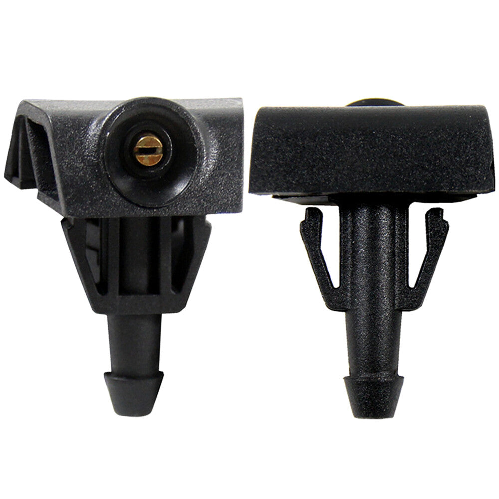ya 13 2x Front Windshield Wiper Washer Nozzle Spray Jet Fit for 2006 ¨C 13 for Nissan Note