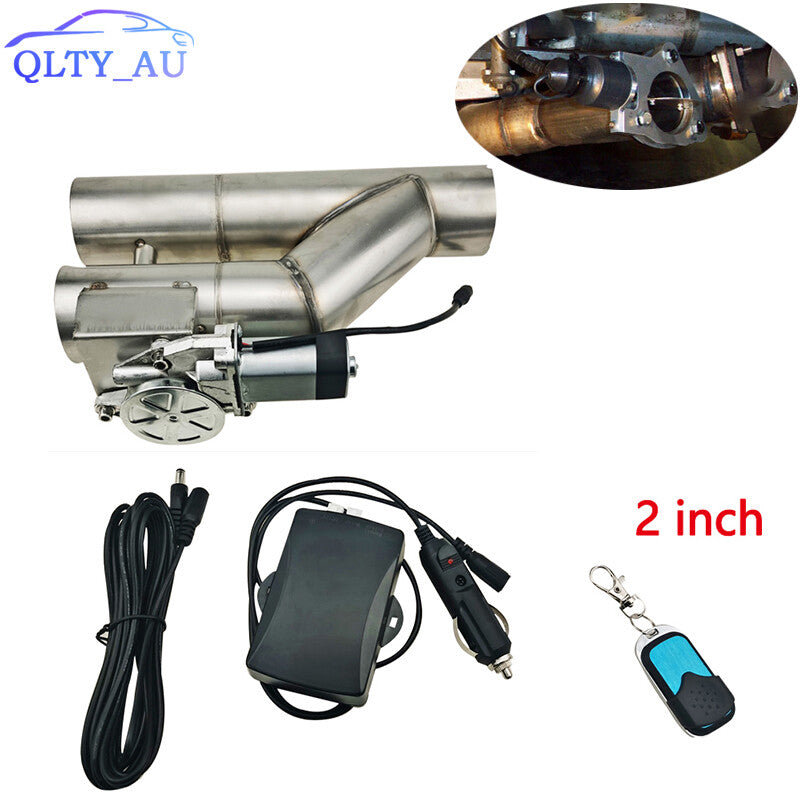 ya 5 6.16.2 2 Y-Pipe Electric Dual Valve Tipper Valve Motor Kit with Remote Switch