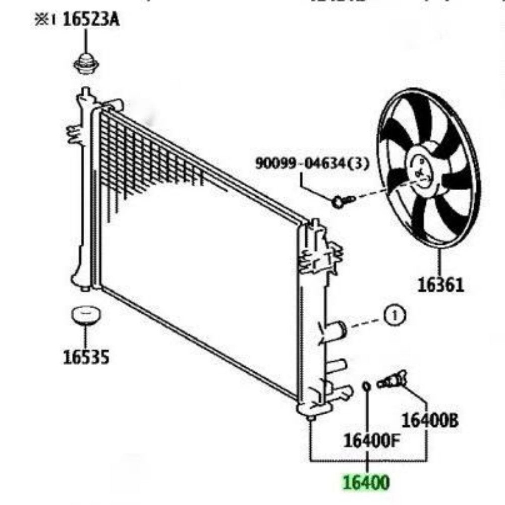 ya 27 7.20 Parts 16400F2100/16400F2090