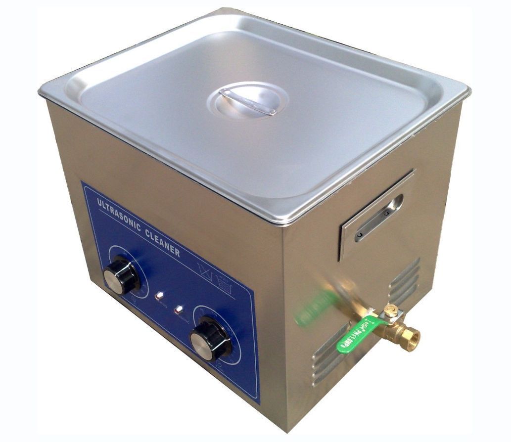 10L Ultrasonic Cleaner with Heater 240W Jewelry Watches Dental & Tattoo bi