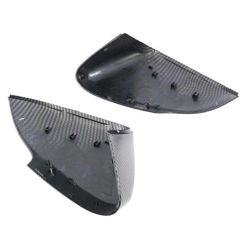 ya 1 8.5.4 for Volvo C30 S40 S80 2007 - 2011 Carbon Fiber Look Replacement Mirror Caps