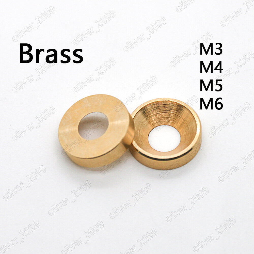 M3 M4 M5 M6 Brass Fisheye Washer Bumpy Countersunk Gasket