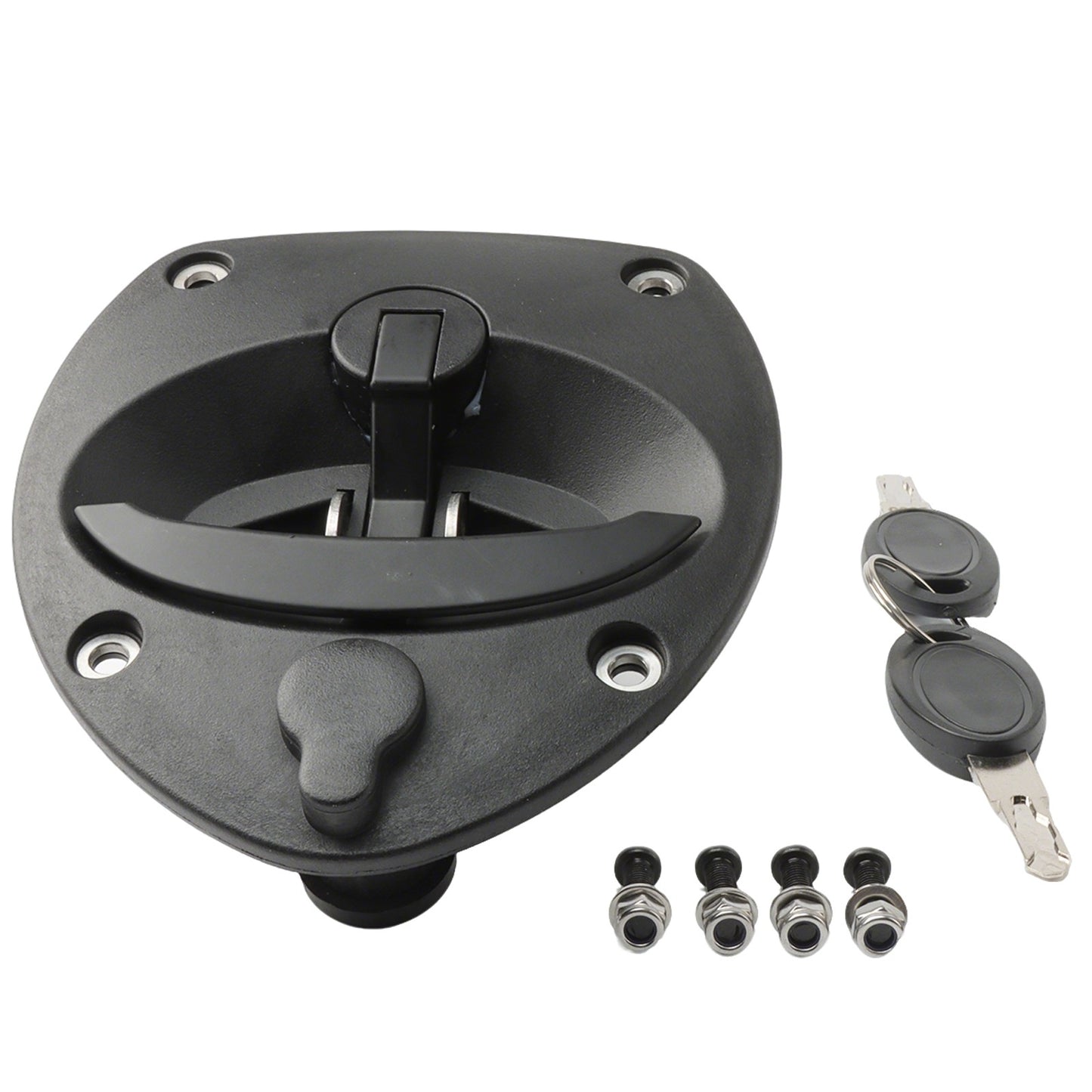 ya 4 6.21 0406-0972-01 Generator Door Latch T Handle with 2 Keys CH751 Fit for Black