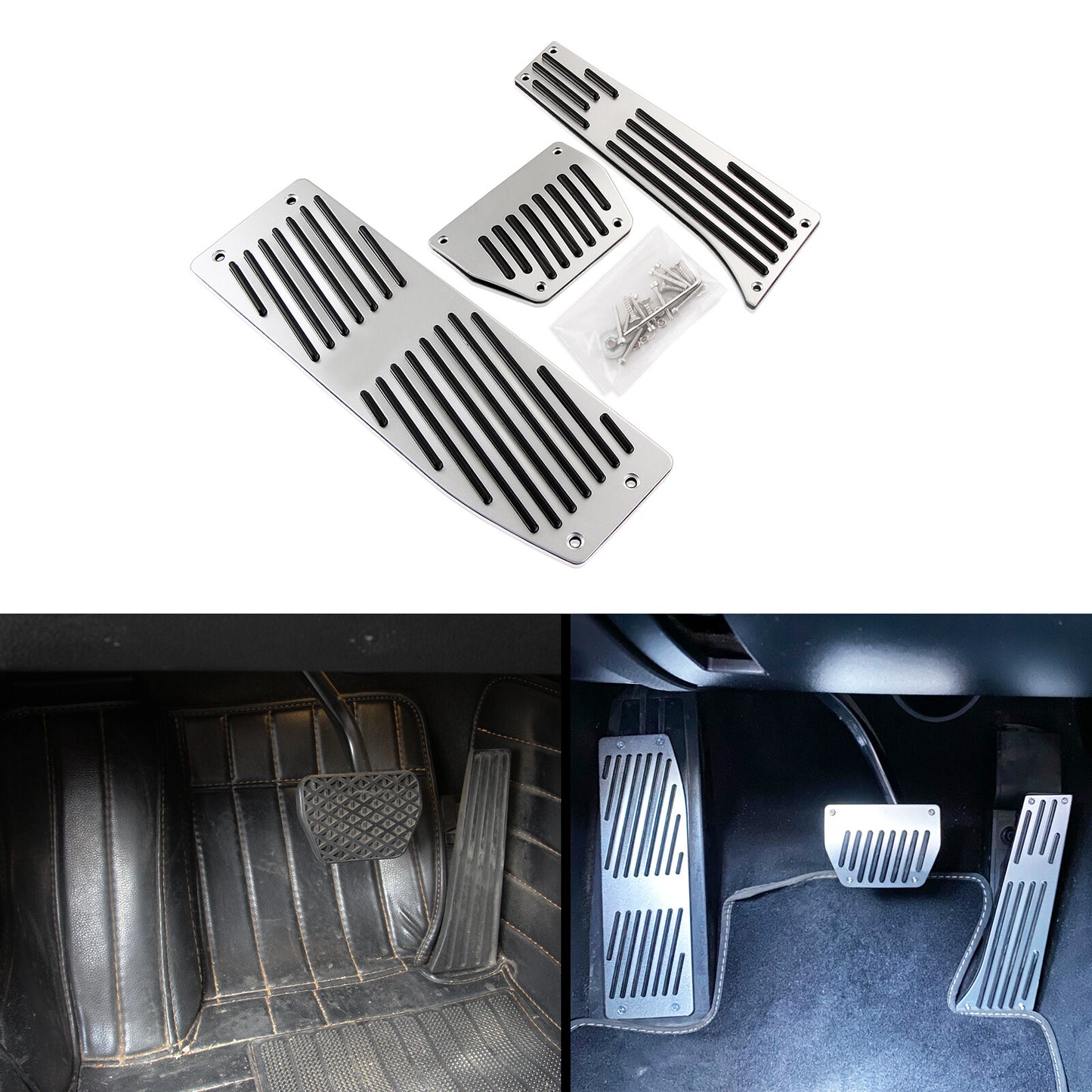 ya 9 6.5.2 Gas Brake Pedal Cover for BMW 3 Series E30 E36 E46 E87 E90 E91 E92 E93 M3 Z3 AT