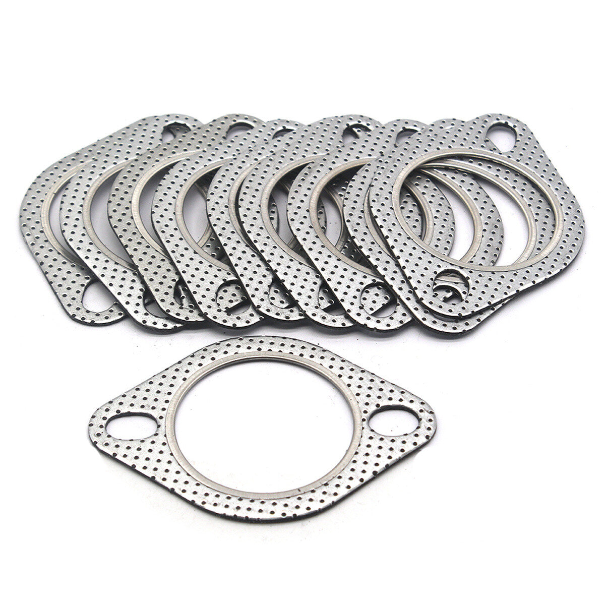 ya 2 7.16 10PCS Pipe To Muffler Gasket 3 CATBACK for Subaru for Impreza WRX STI GT