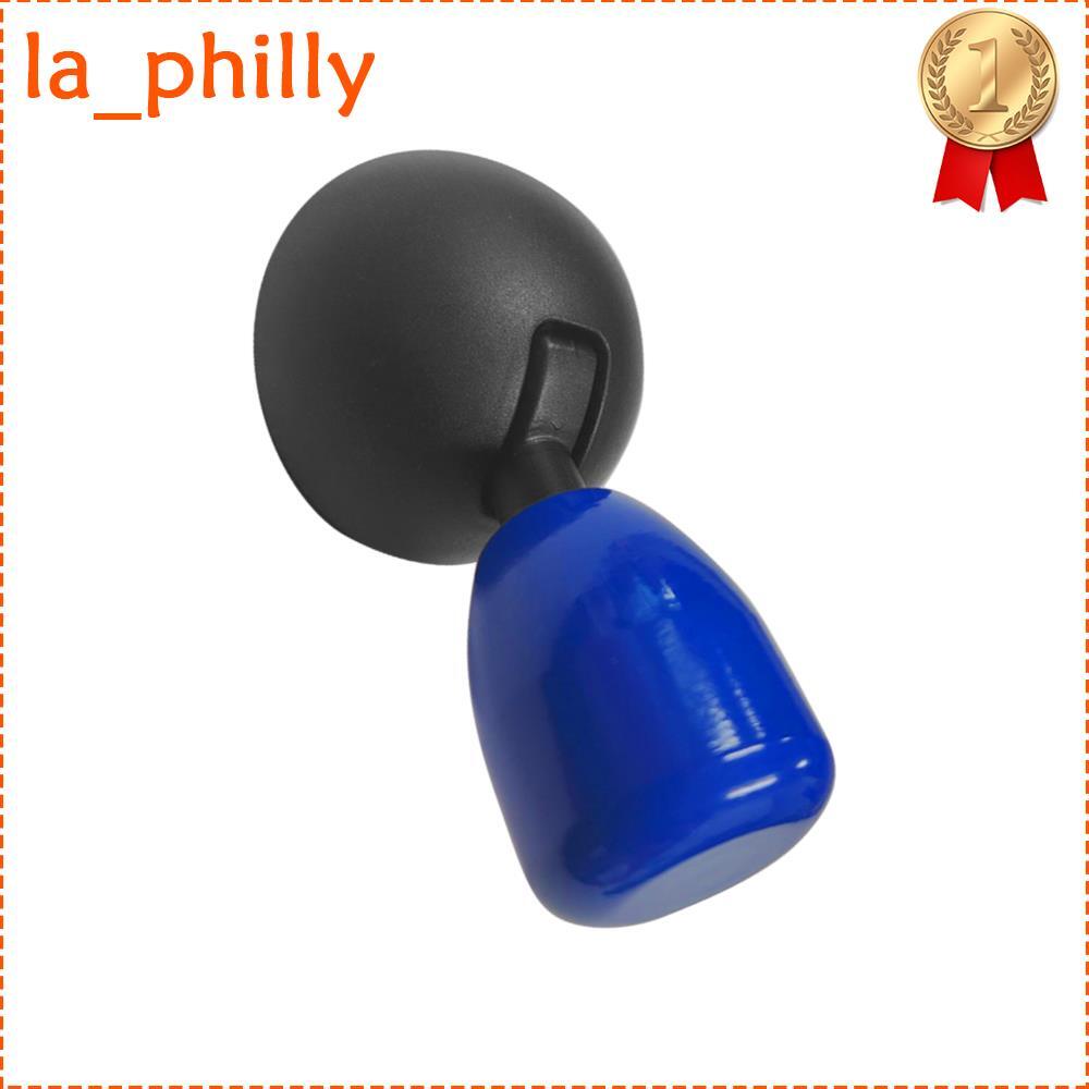 ya 13 Car Push to Start Button Rocker Engine One-Touch Lever Starter Cover Metal Blue
